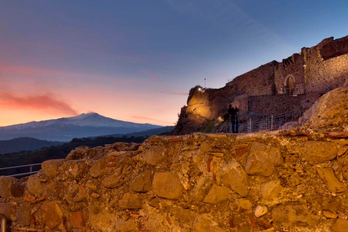 Etna, castello di Calatabiano