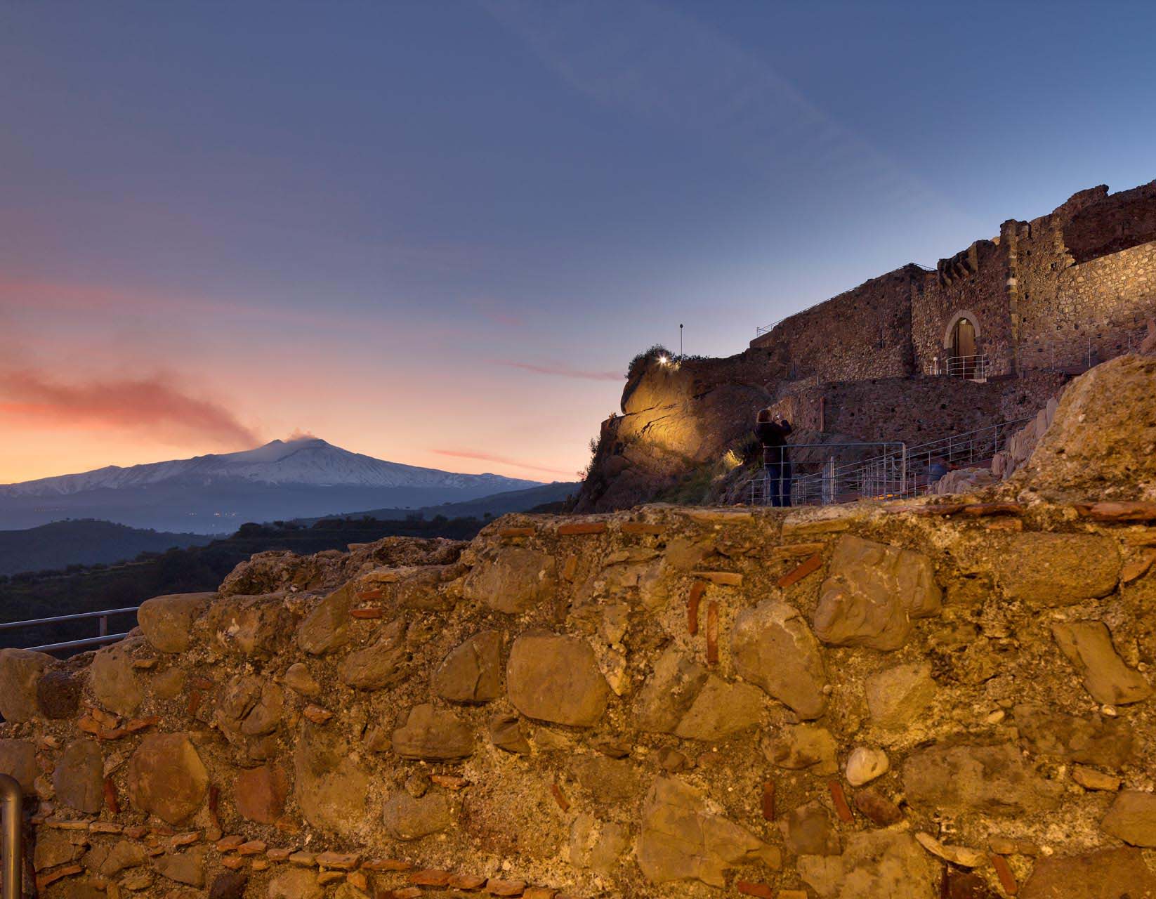 Etna, castello di Calatabiano