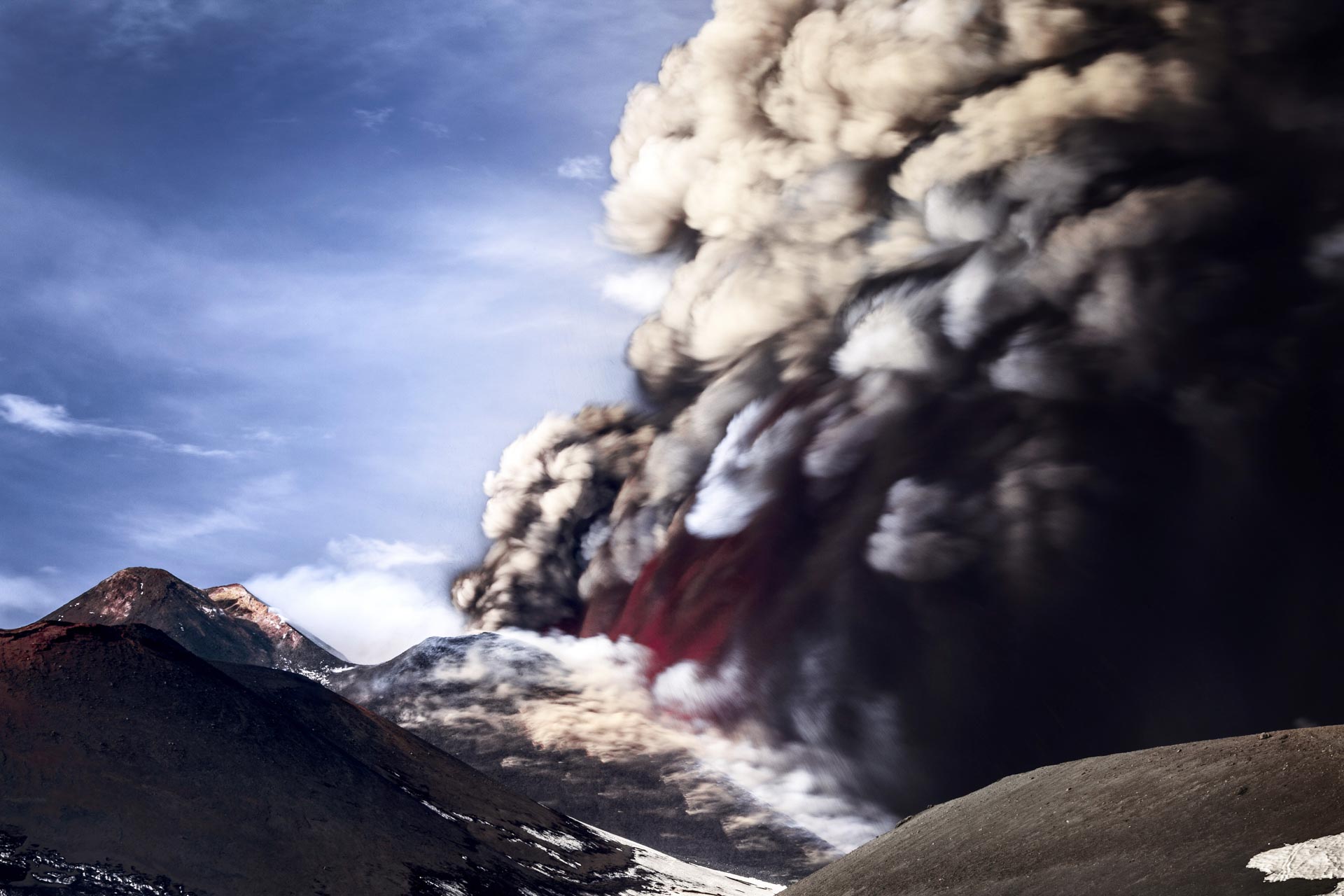 Etna, eruzione del sud-est