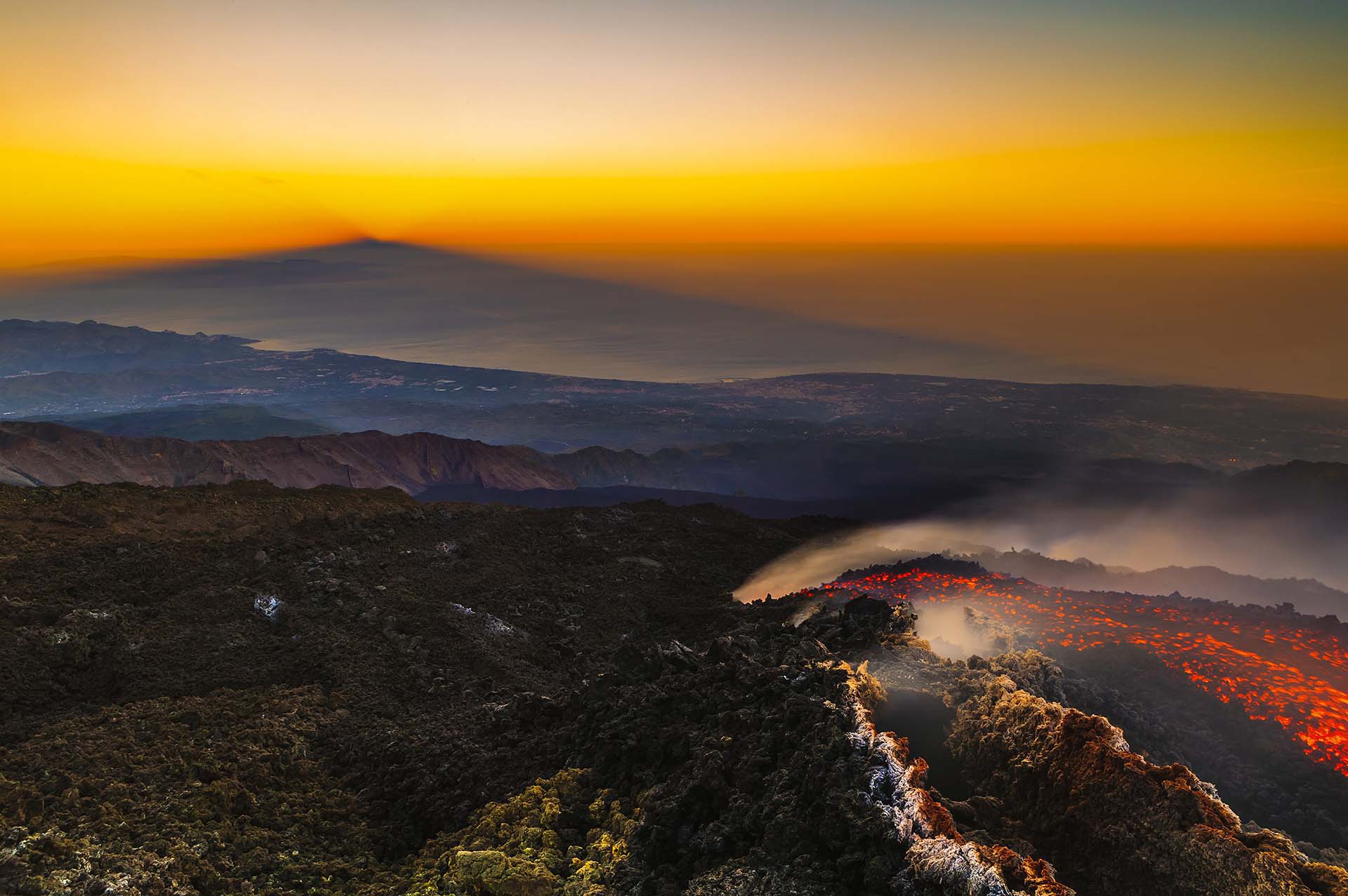 de7u1883-Etna valle del Bove