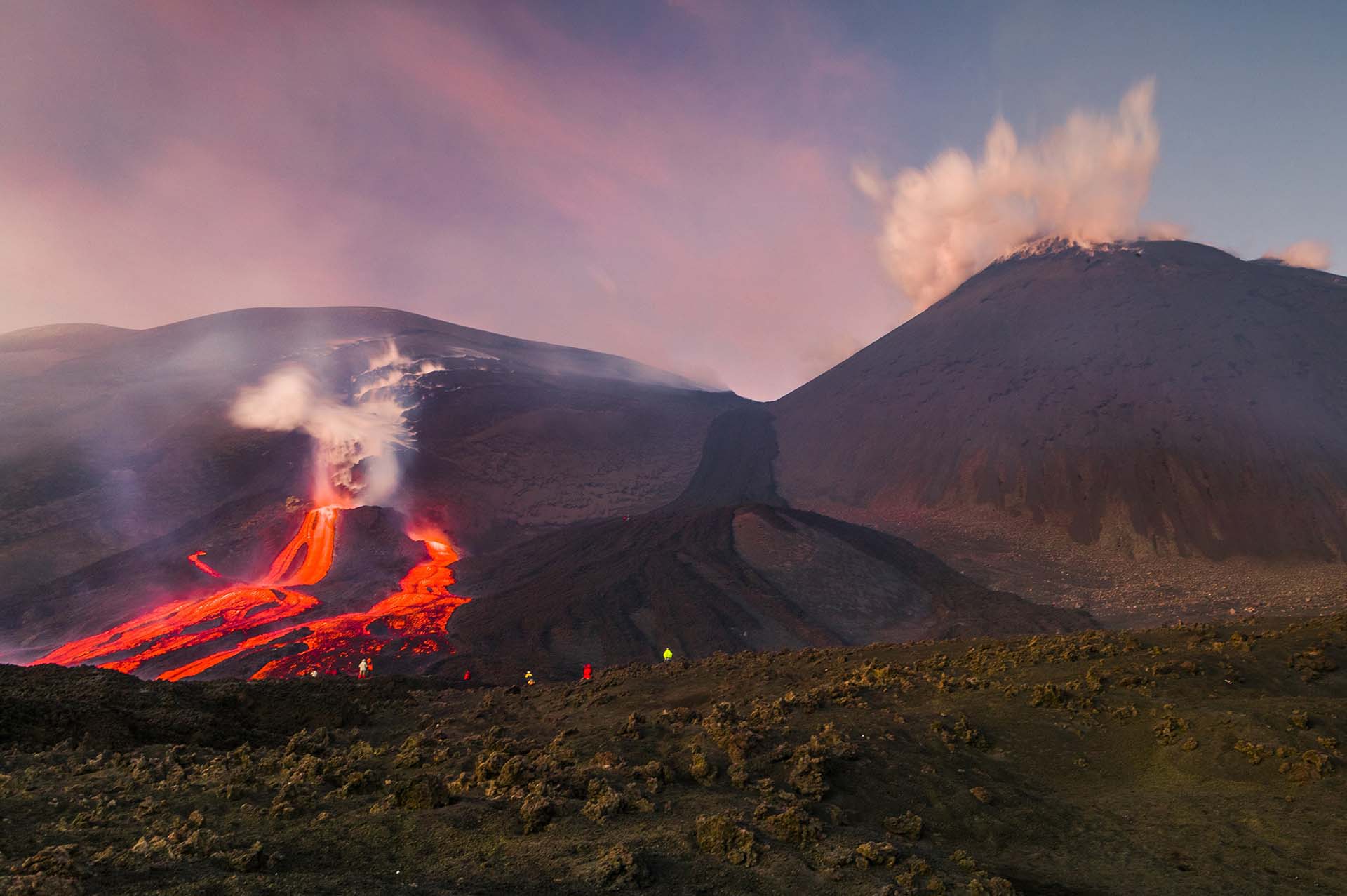DE7U2134-Etna, colata lavica