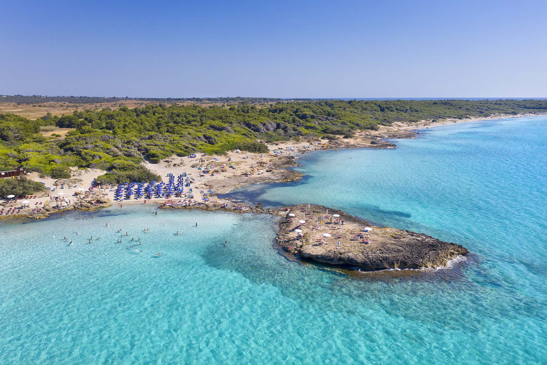 Punta La Suina in Salento. 