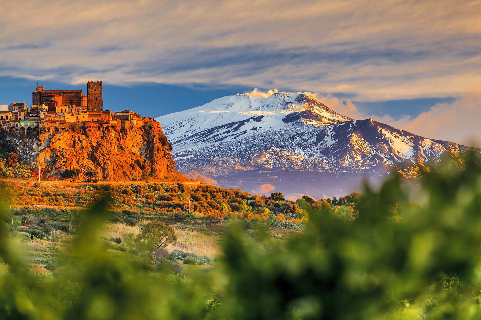 SIM-477105 - Etna e il borgo di Motta Sant'Anastasia