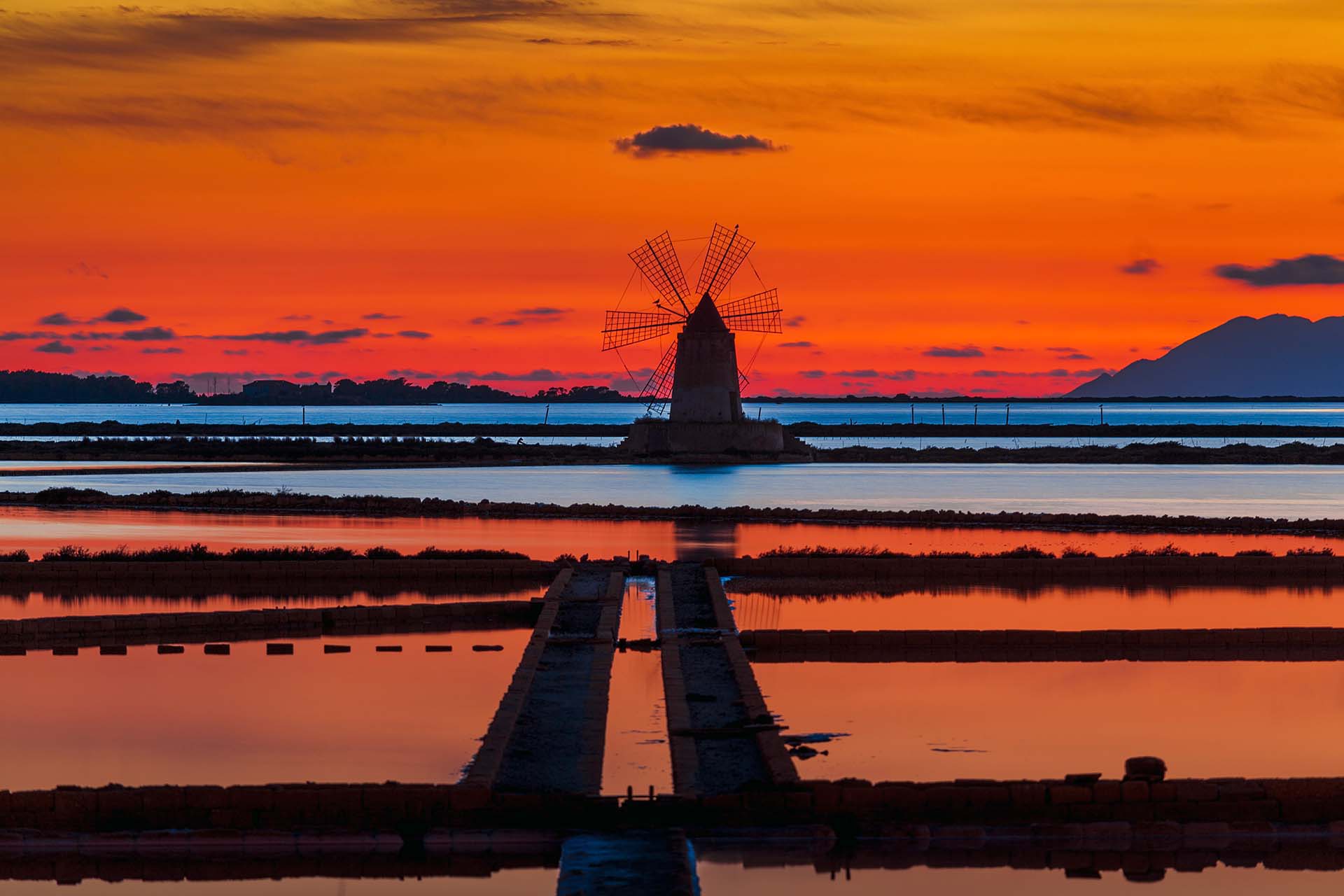 SIM-478777 - Stagnone di Marsala, mulino a vento nelle Saline Ettore Infersa