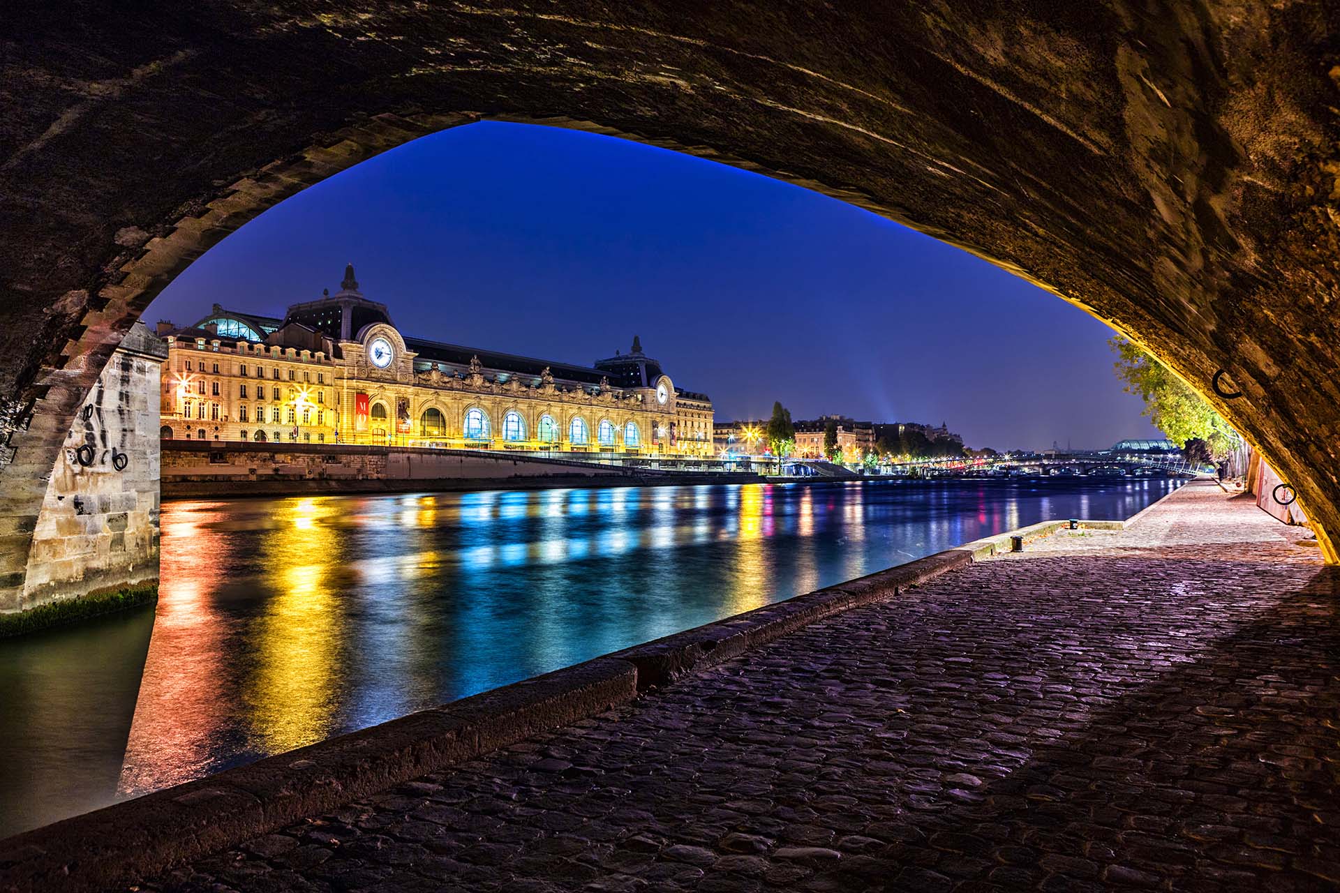 Parigi, fiume Senna e il museo d'Orsay