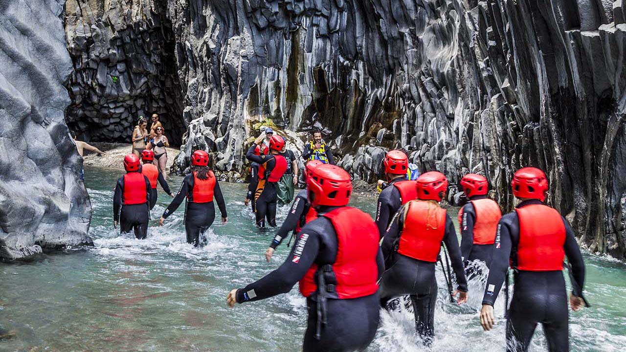 Etna, Trekking Fluviale alle Gole dell'Alcantara