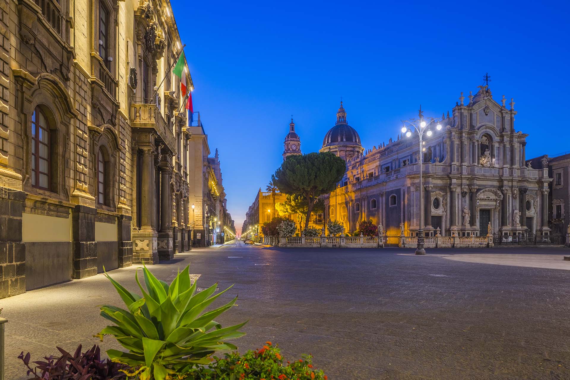 Catania, Duomo e via Vittorio Emanuele