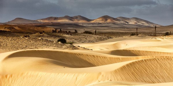 Deserto di Viana sull'isola di Boa Vista. Capo Verde