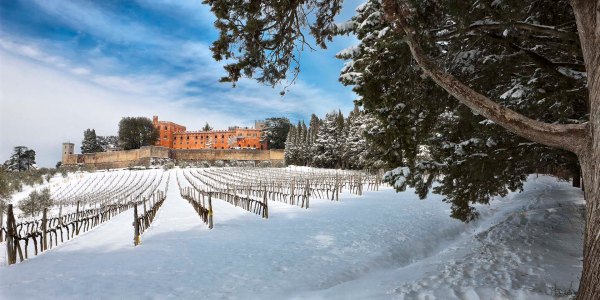 Il Castello di Brolio del Barone Ricasoli a Gaiole in Chianti.