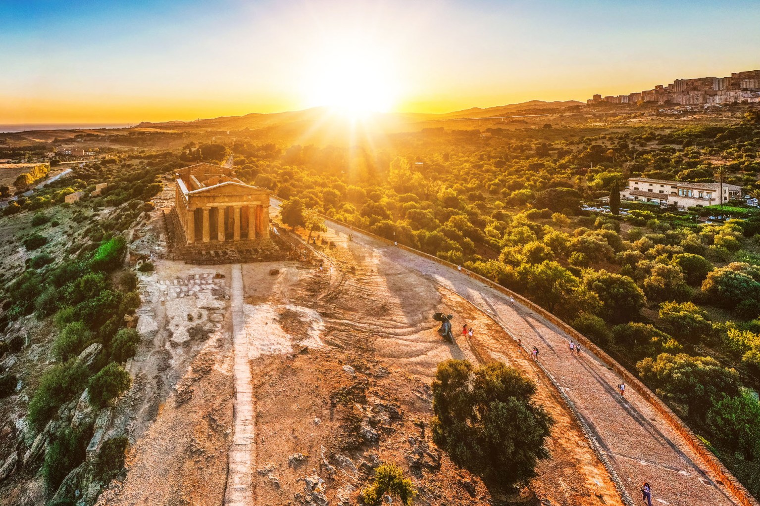 Agrigento, Valle dei Templi, tempio della concordia,
