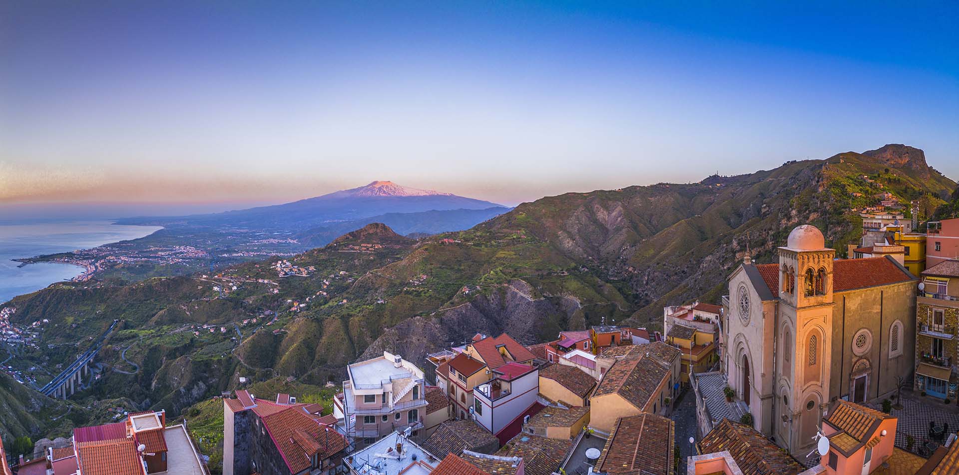 Etna vista da Castelmola