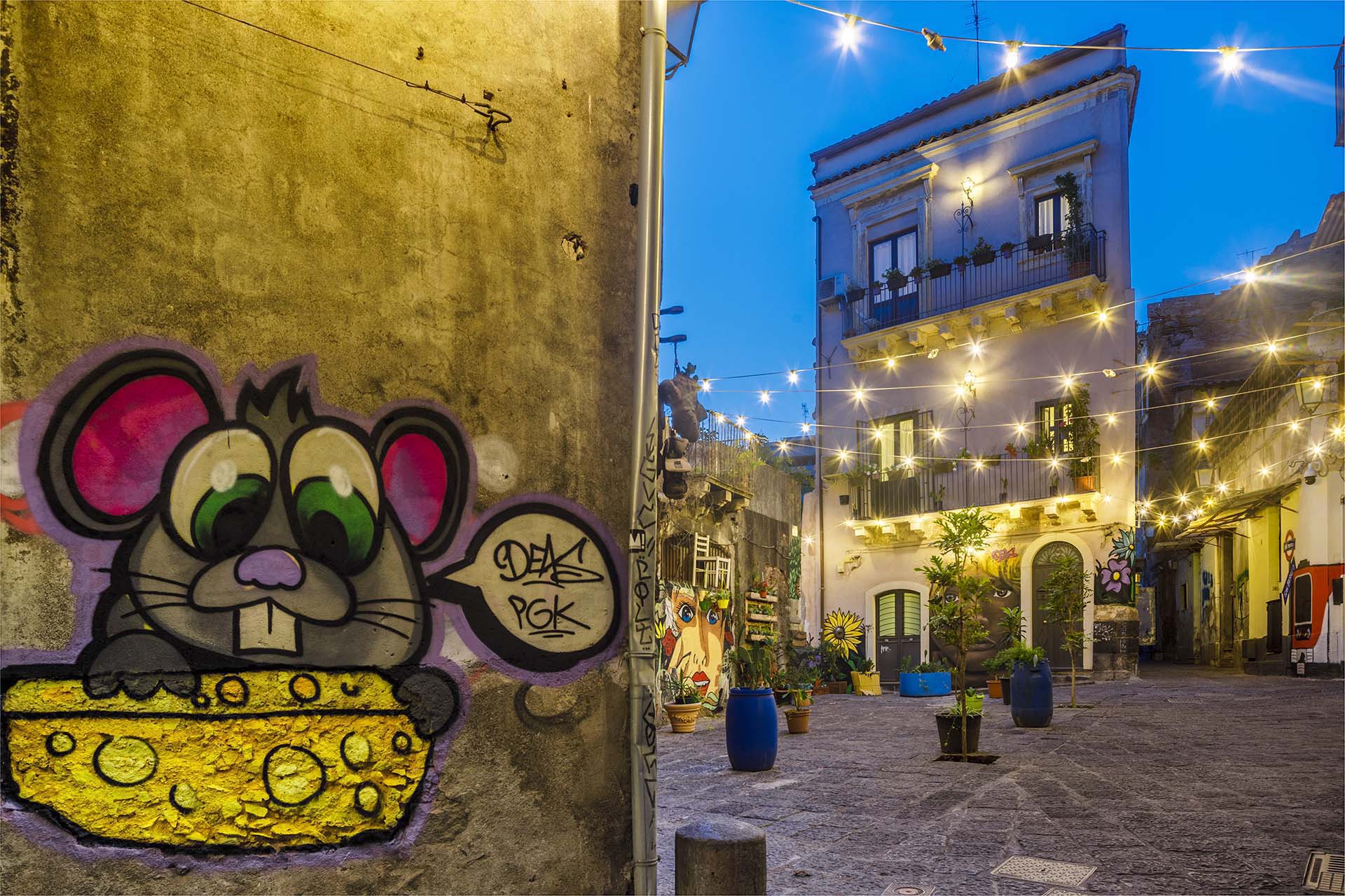 Catania, Piazzetta Dora Musumeci