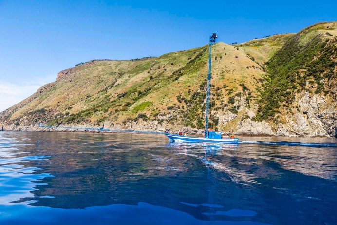 Calabria, Costa Viola, la Feluca (tipica barca per la pesca del pesce Spada)