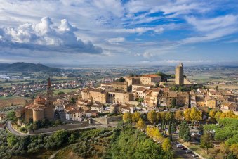 Castiglion Fiorentino in toscana