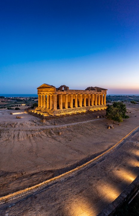 agrigento, valle dei templi, tempio della concordia