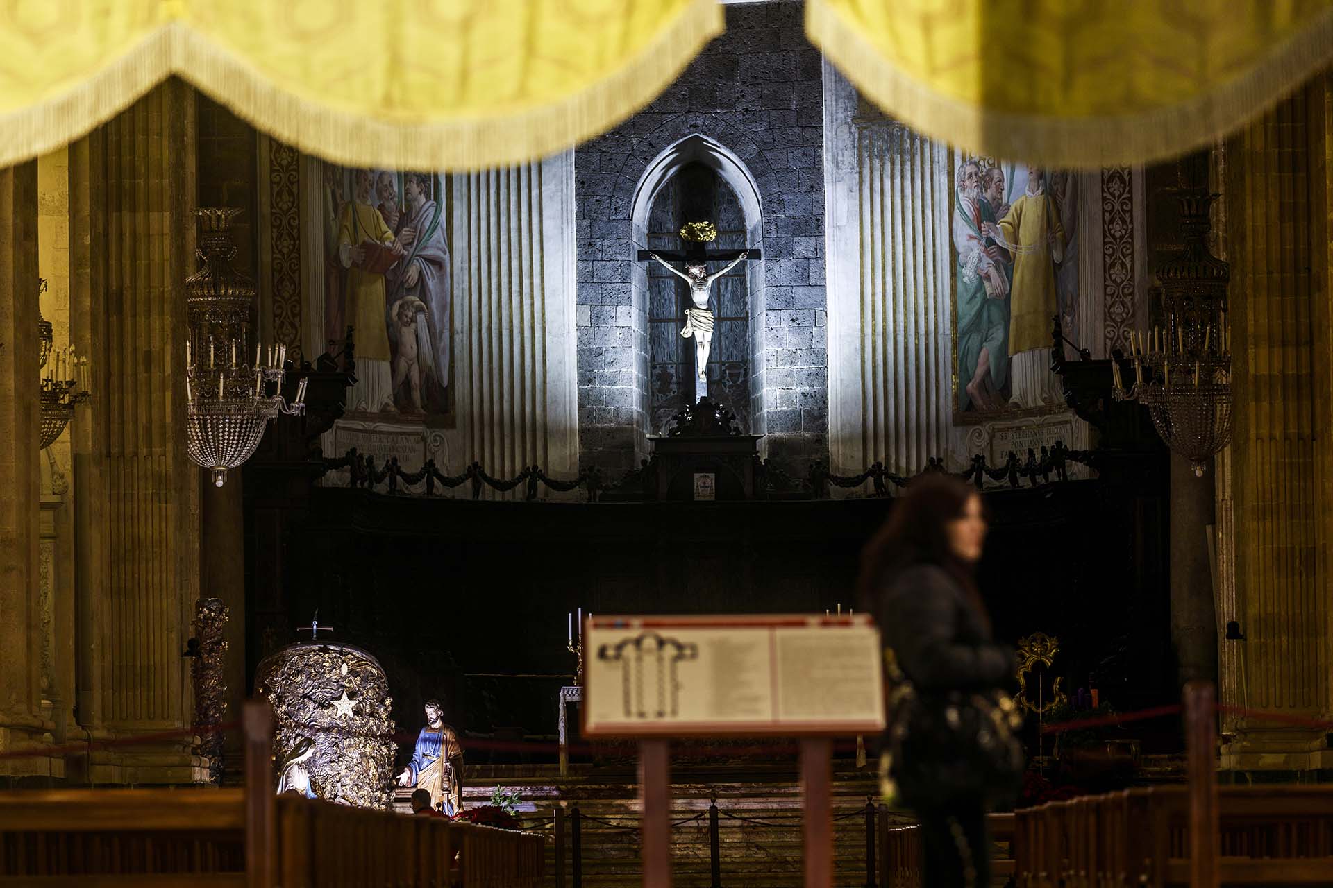 Catania, l'altare della Cattedrale di Sant'Agata