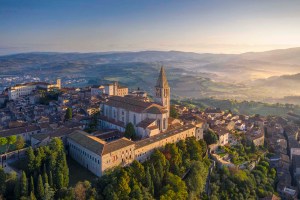 Todi vista dall'alto