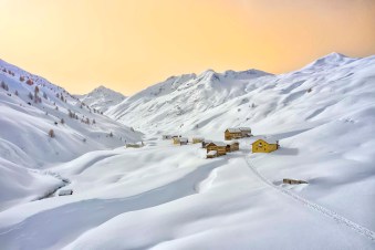 La Vallaccia nella frazione Trepalle a Livigno.