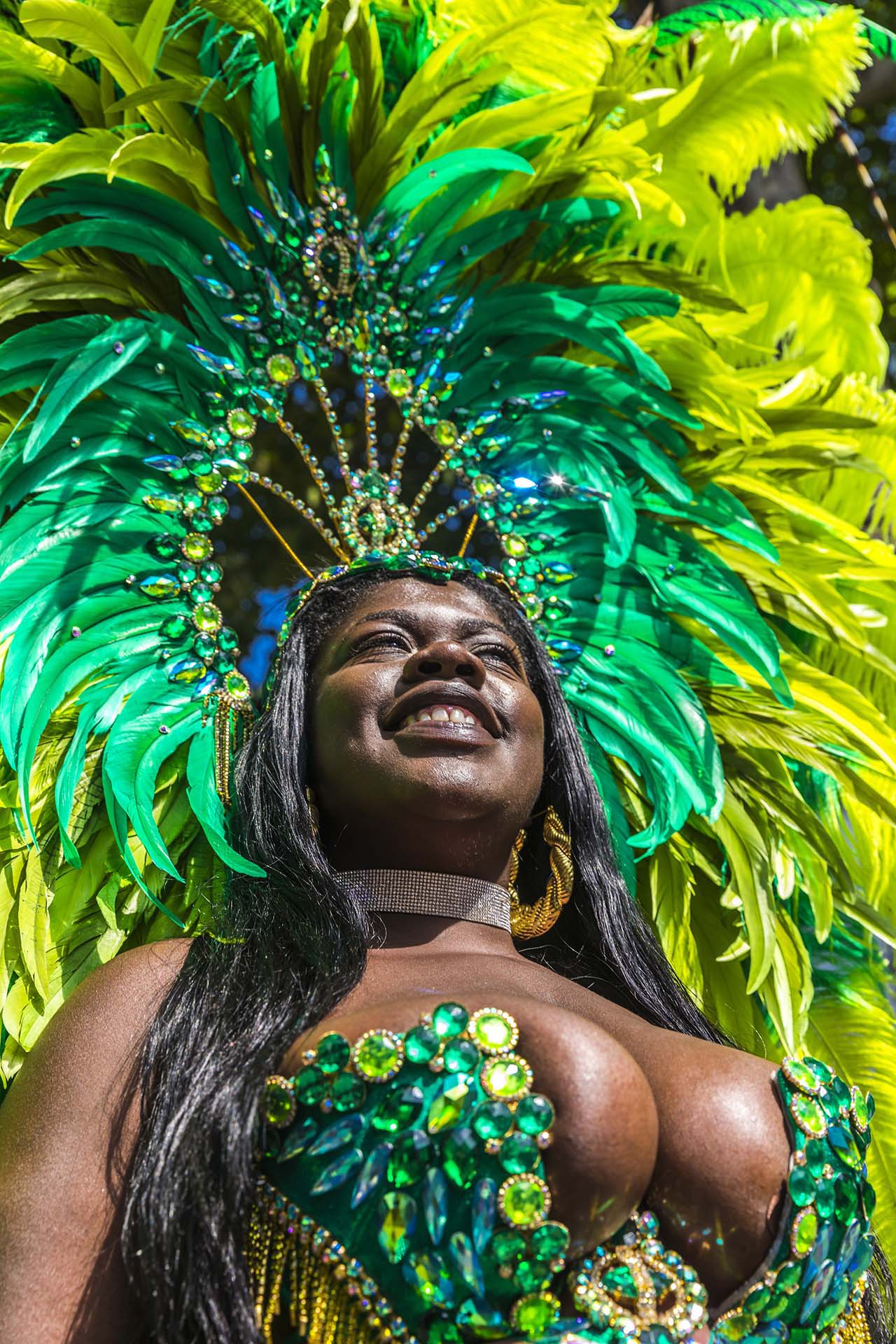 Londra, il carnevale di Notting Hill, i colori del Brasile