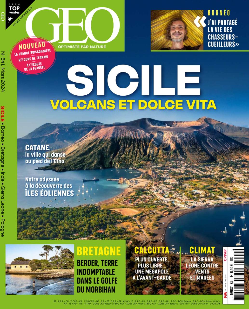 Cover Geo, Sicile