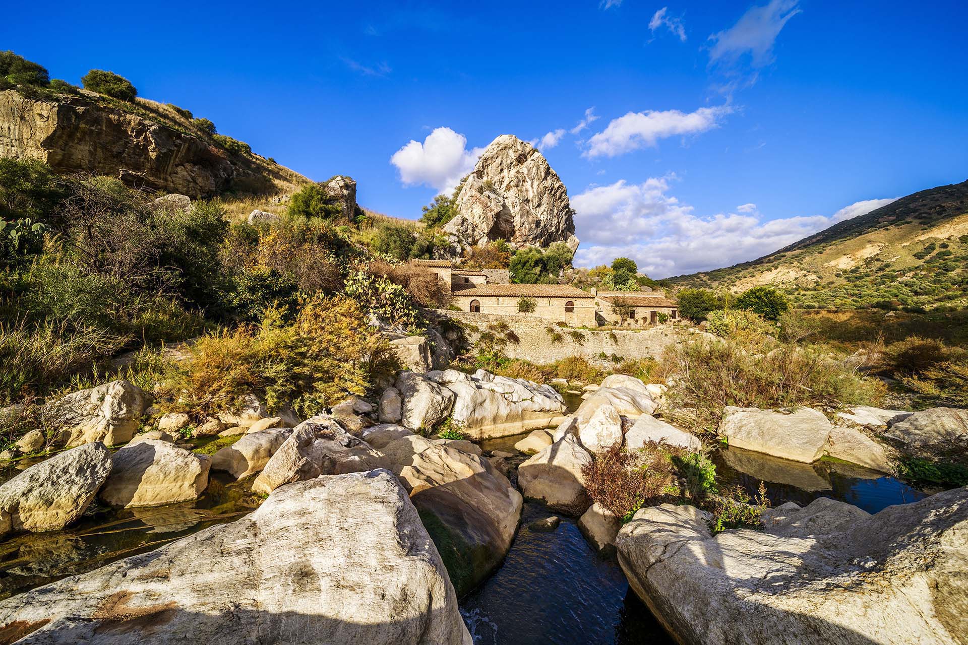 0A1A7305 - Roccapalumba, Mulino Fiaccati e il fiume Torto