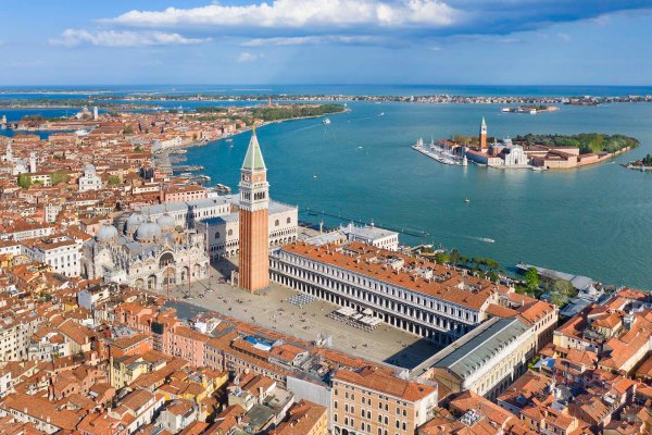 Piazza San Marco a Venezia.