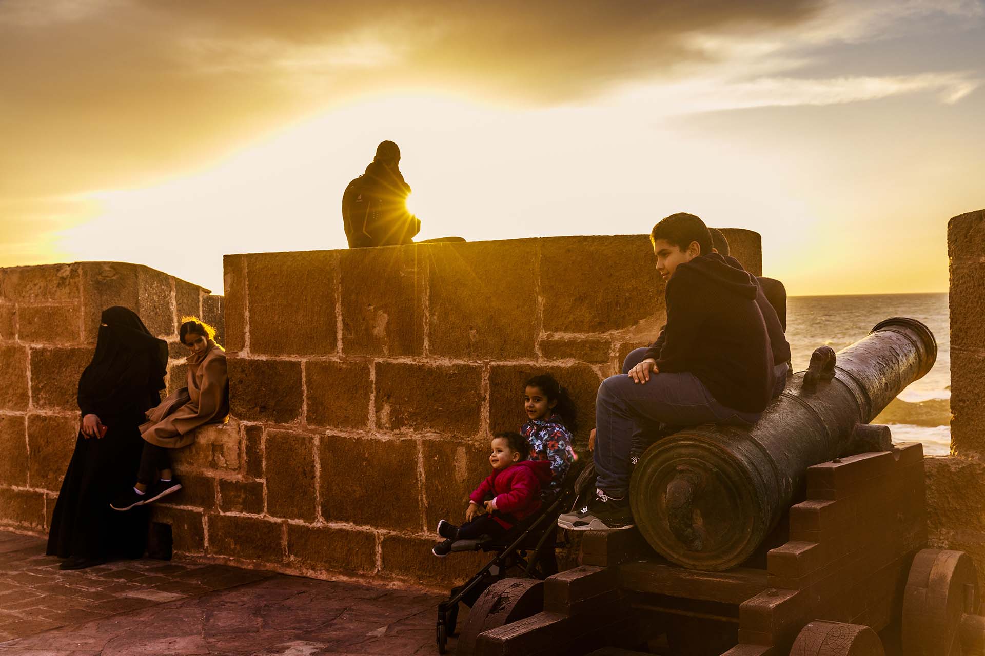 Marocco, le mura fortificate della Medina di Essaouira