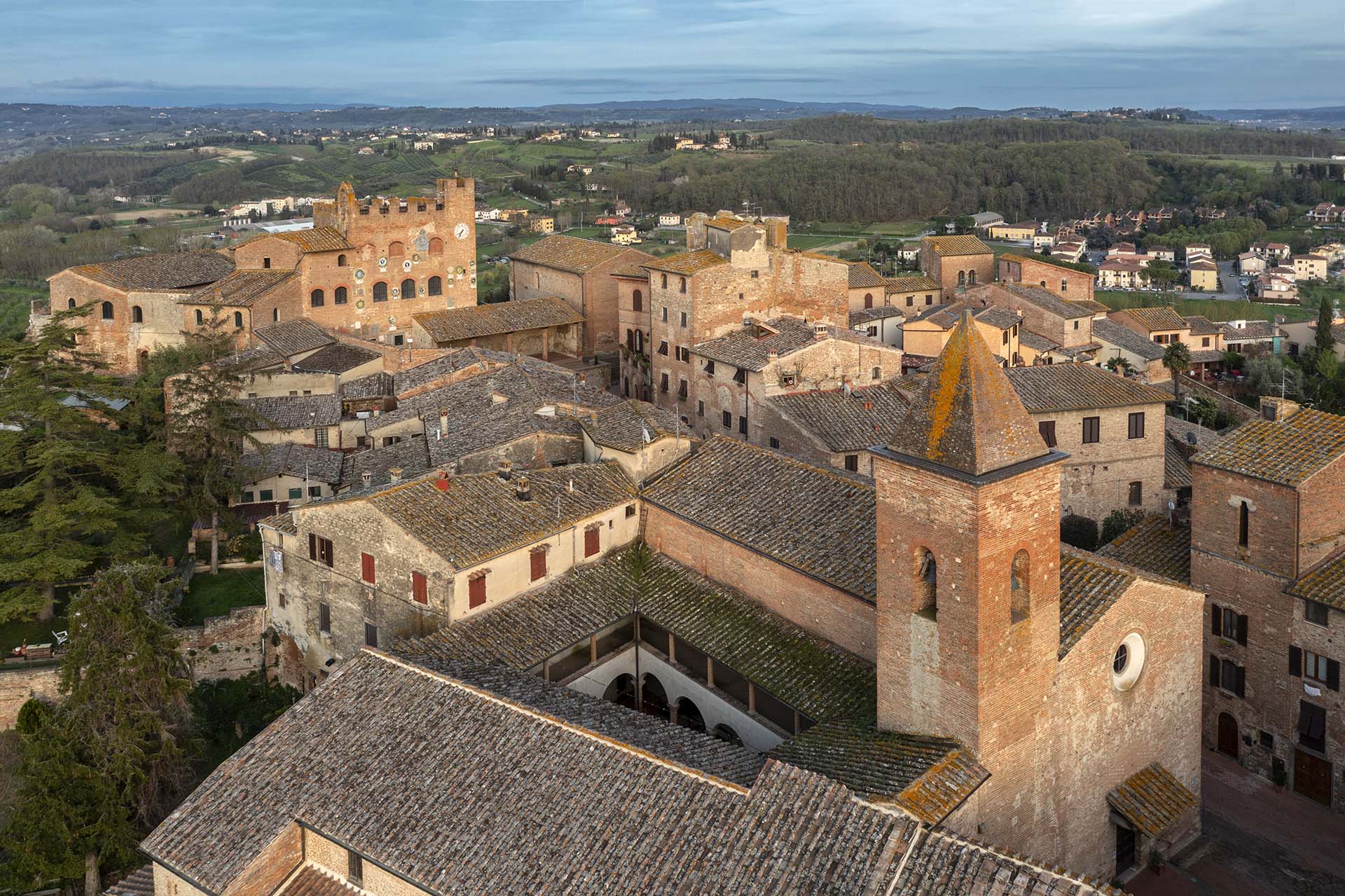 Il borgo di Certaldo.