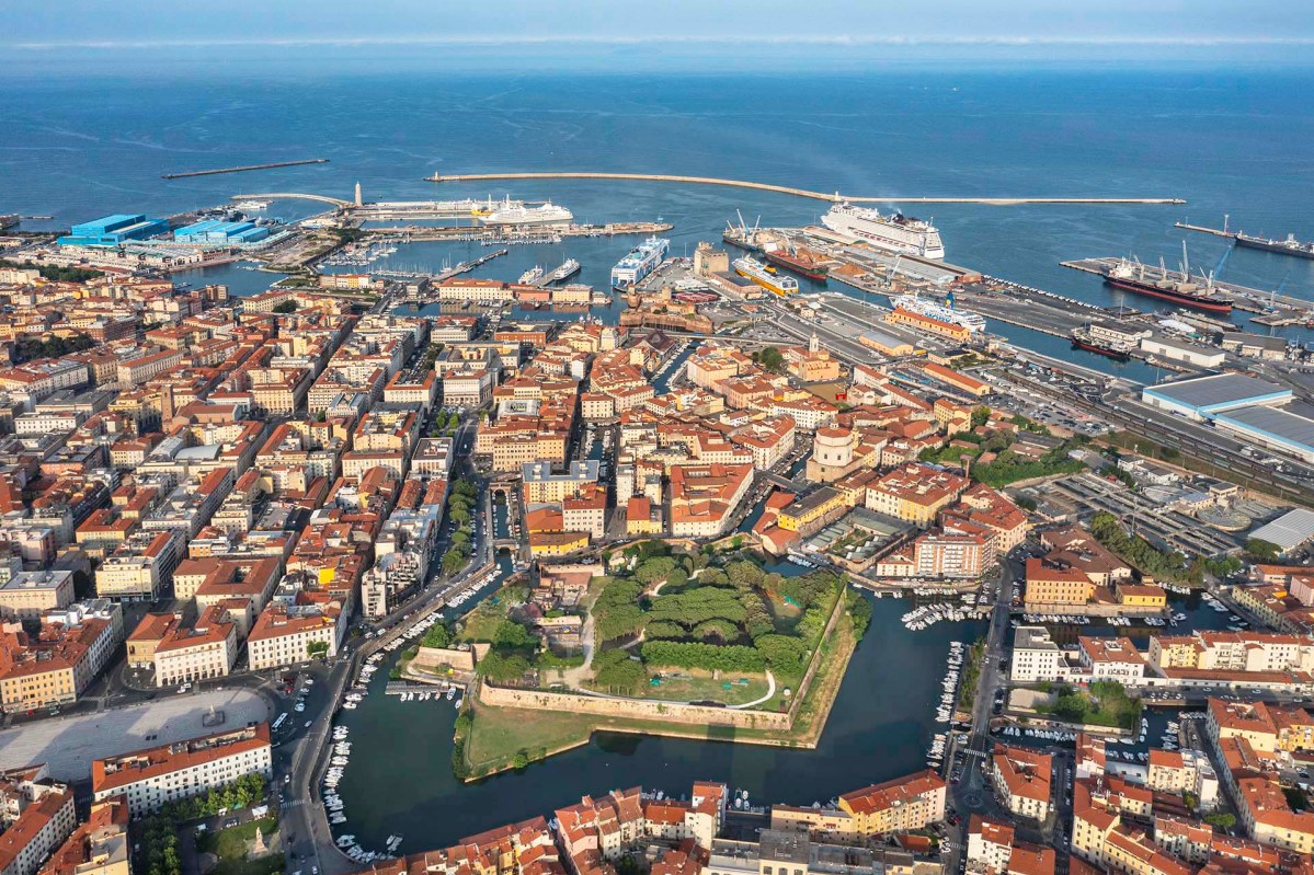 Livorno dal cielo