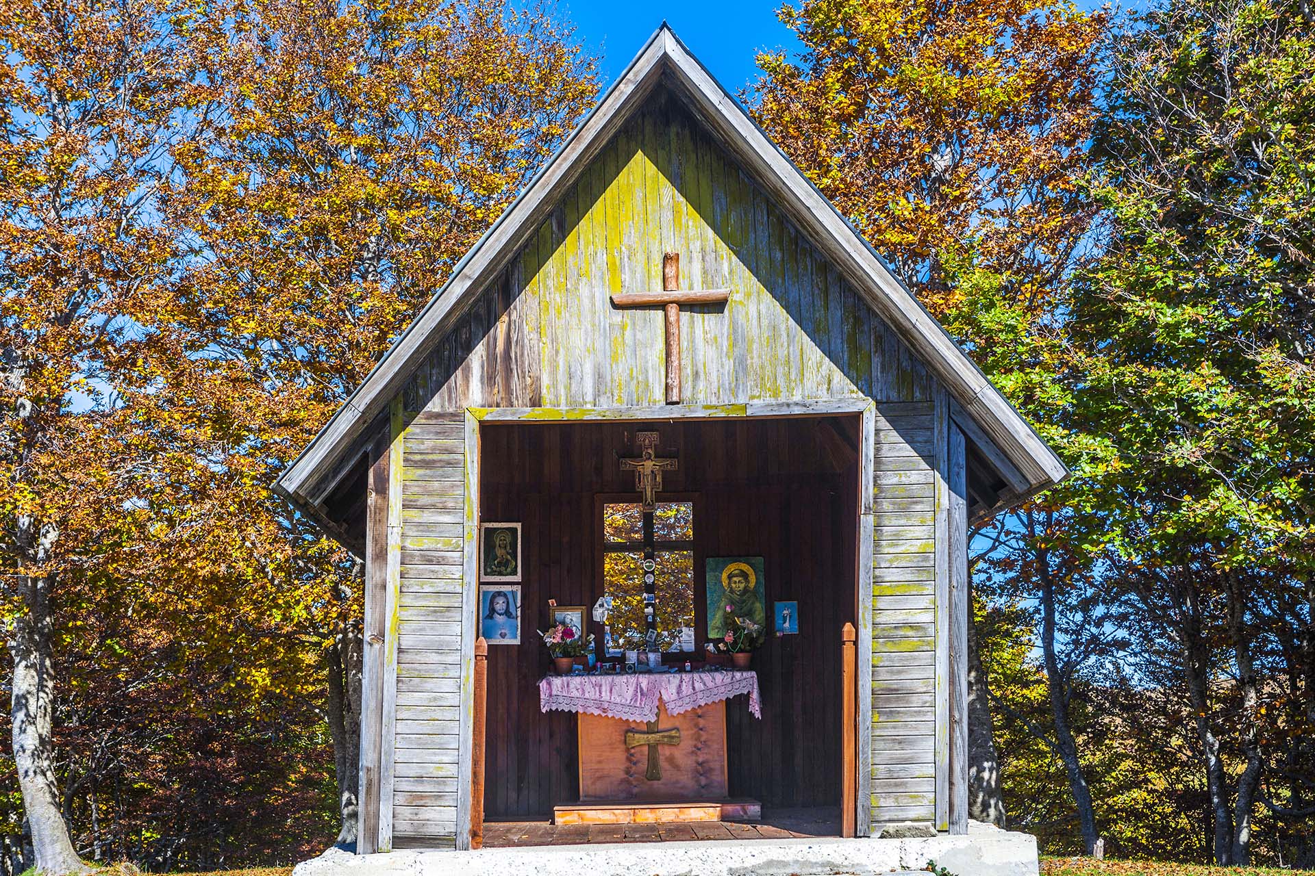 Calabria, La cappella di monte Botte Donato