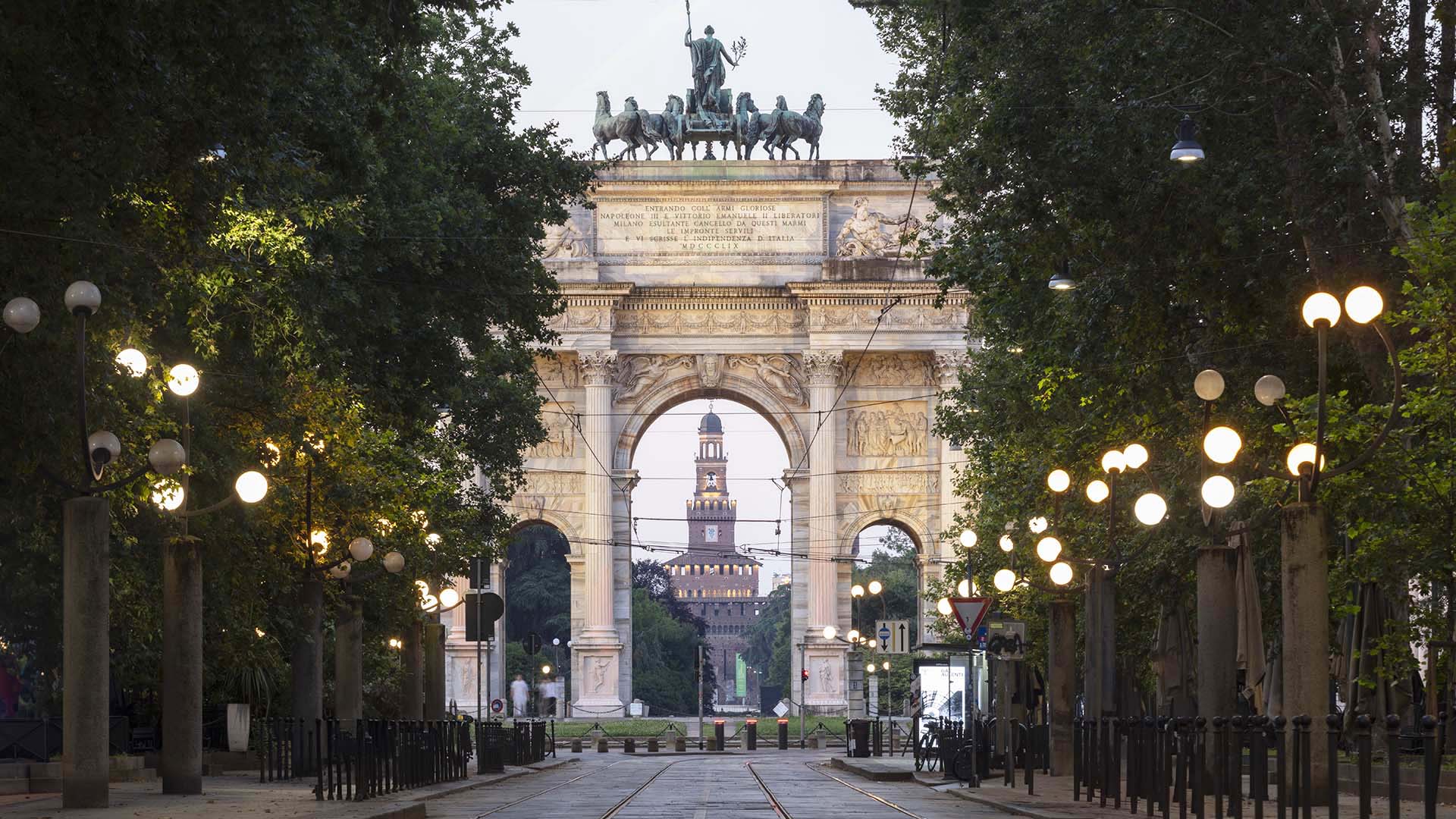Arco della Pace a Milano