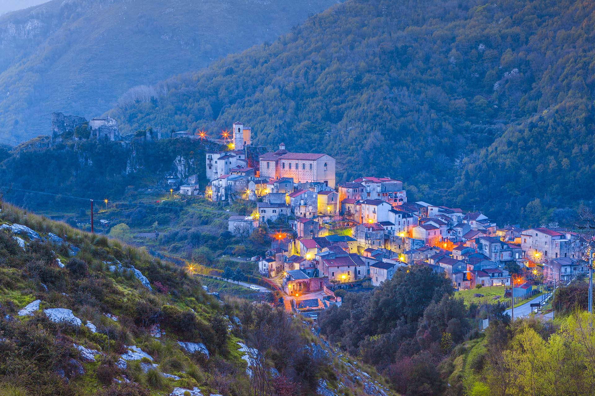 Calabria, il borgo di Papasidero