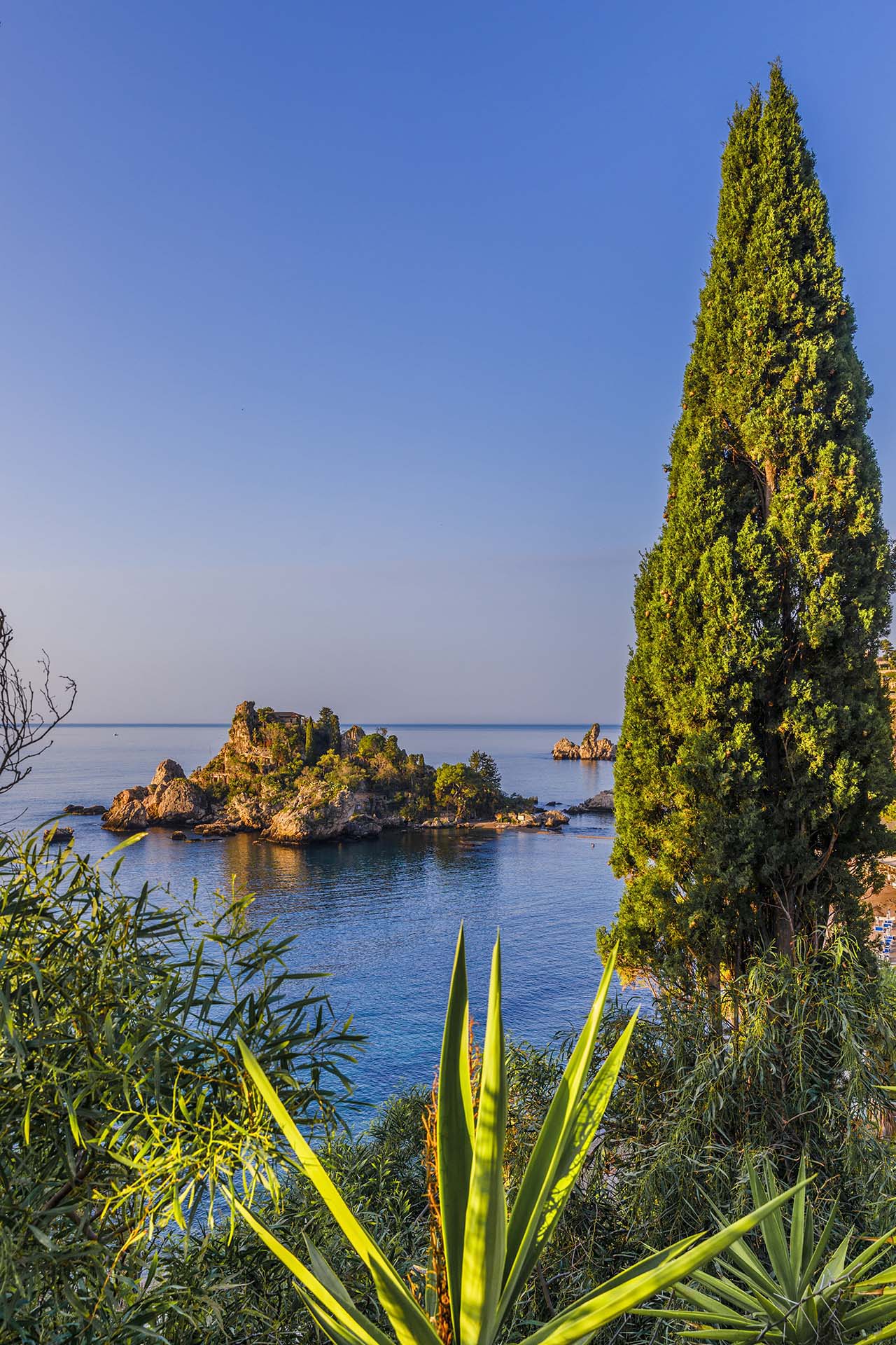Taormina, uno sguardo sull'Isola Bella