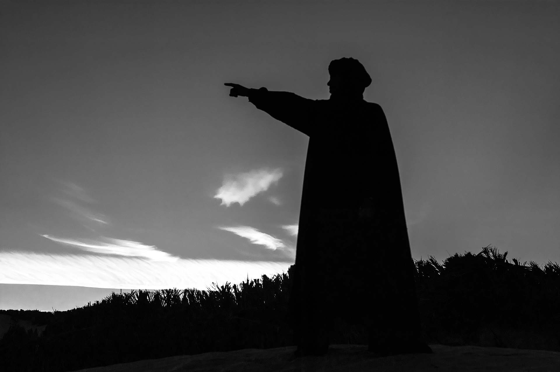 Tunisia, Tuareg nel deserto di Es Sabria