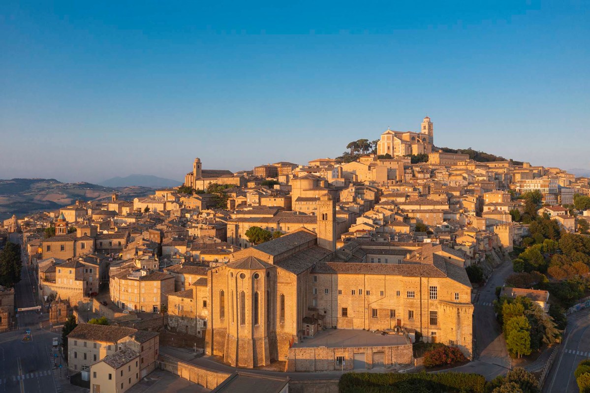 La città di Fermo nelle Marche