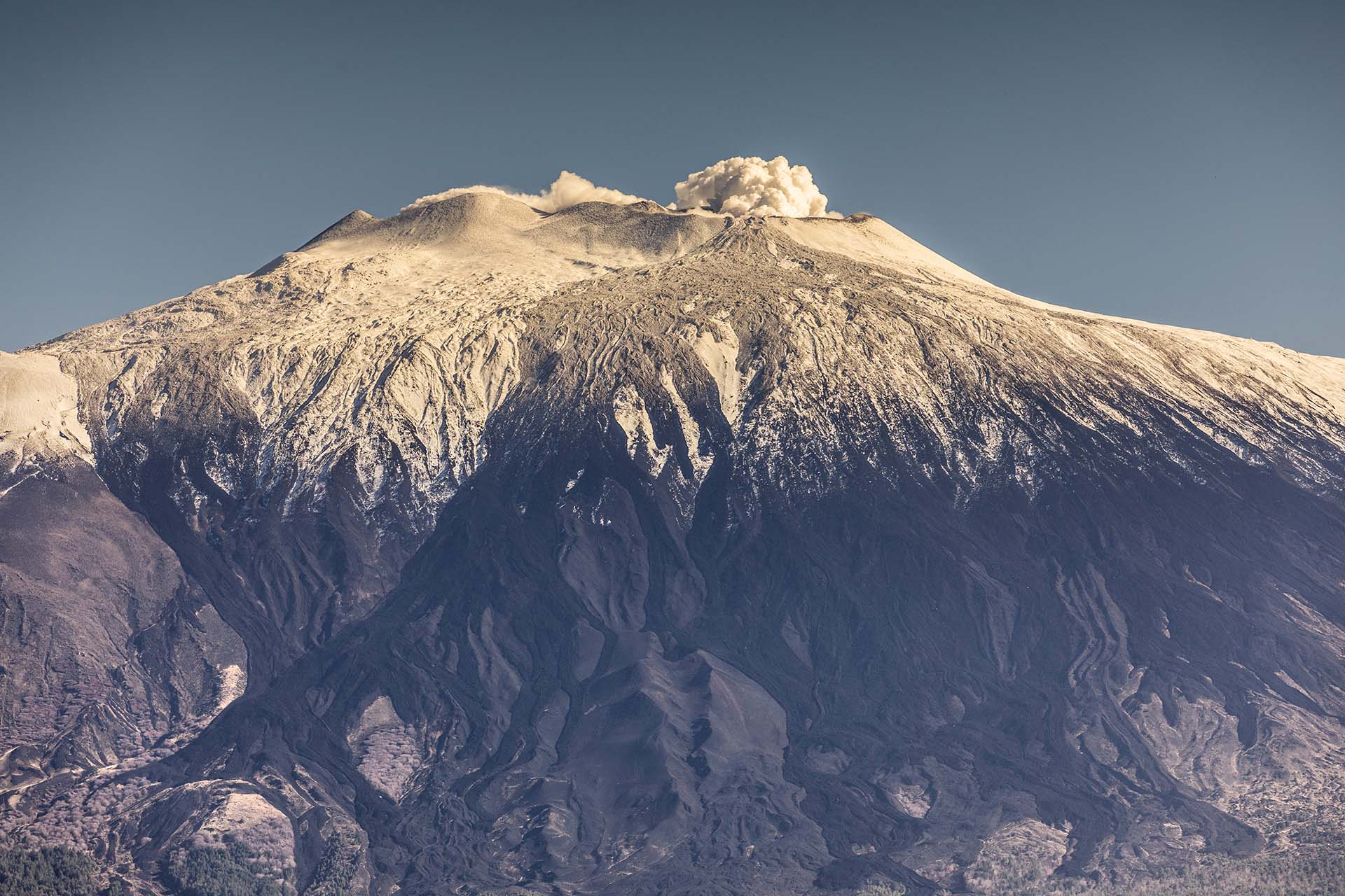 Etna, parete lavica del versante ovest