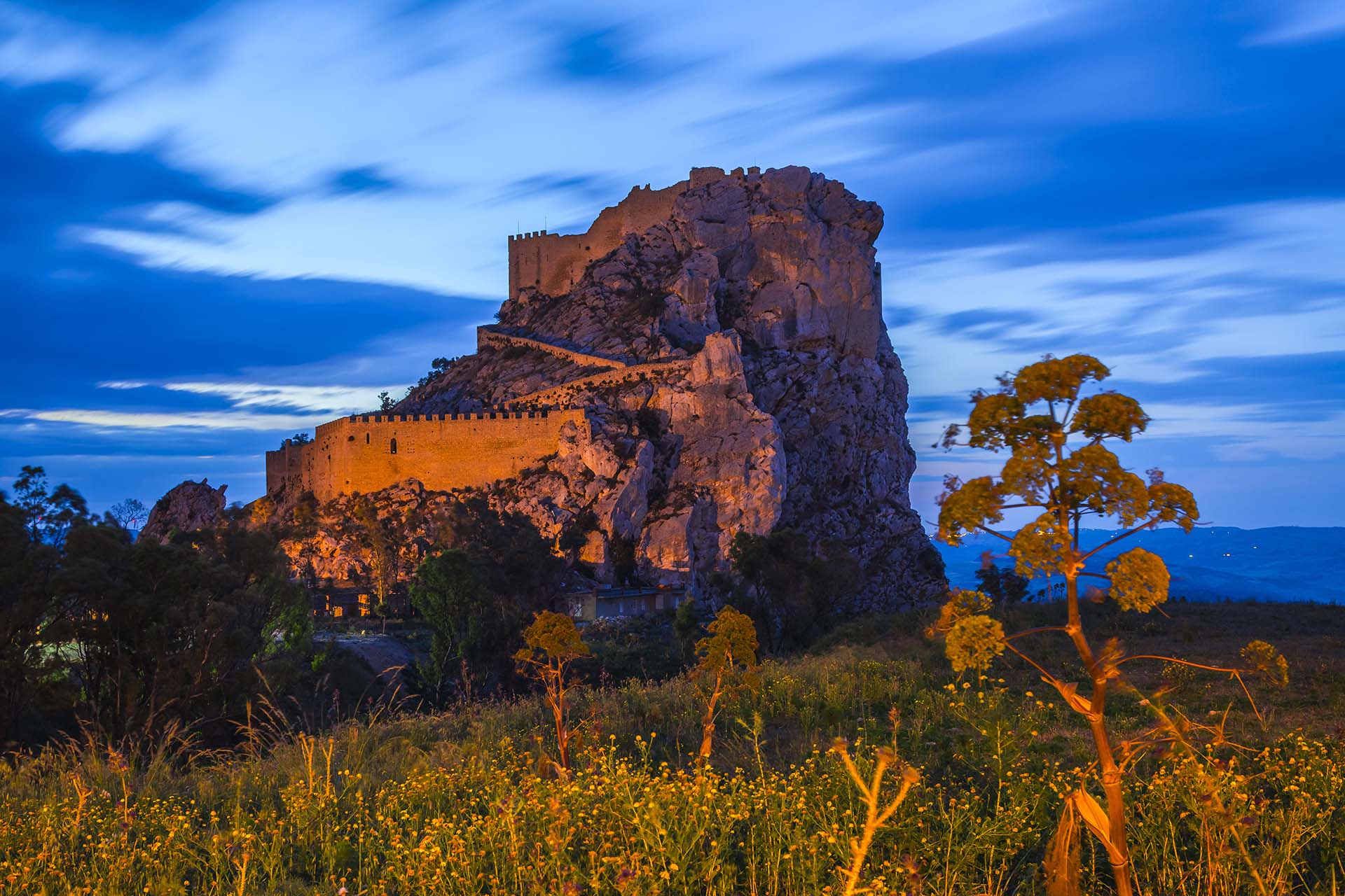 Caltanissetta, il castello Manfredonico di Mussomeli