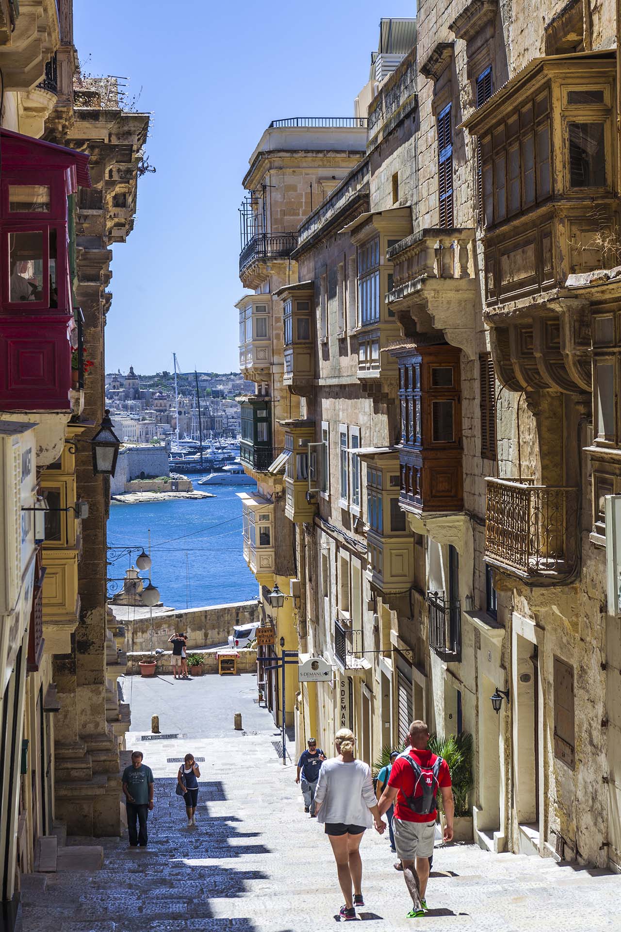 Malta, Vicoli della Valletta