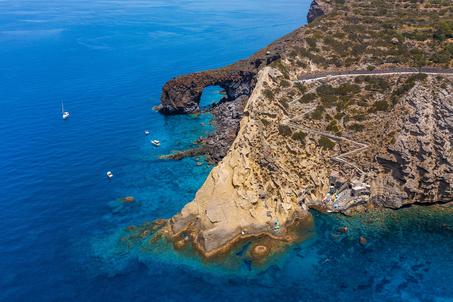 Pollara, isola di Salina, Isole Eolie, Sicilia