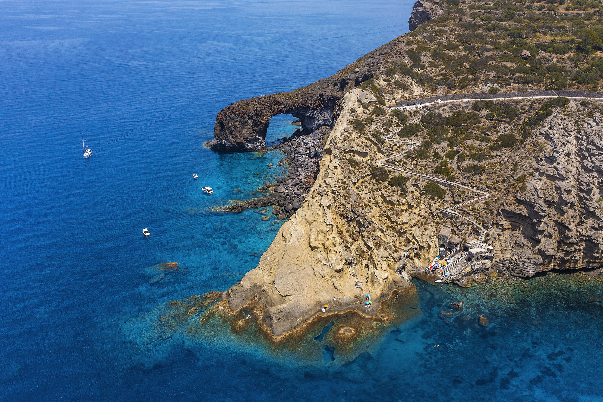 Pollara, isola di Salina, Isole Eolie, Sicilia
