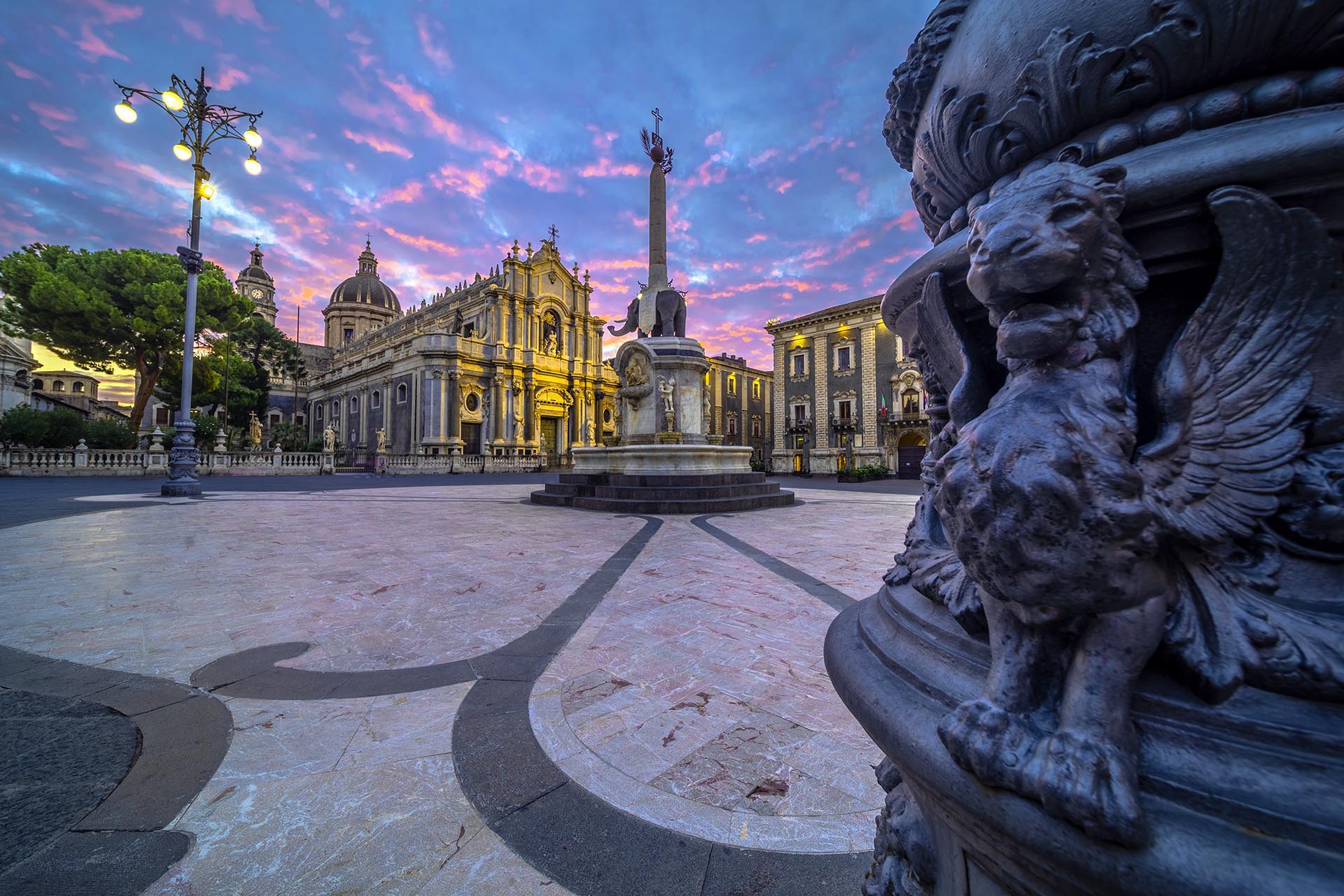0A1A3570-HDR-Catania, aurora in piazza Duomo