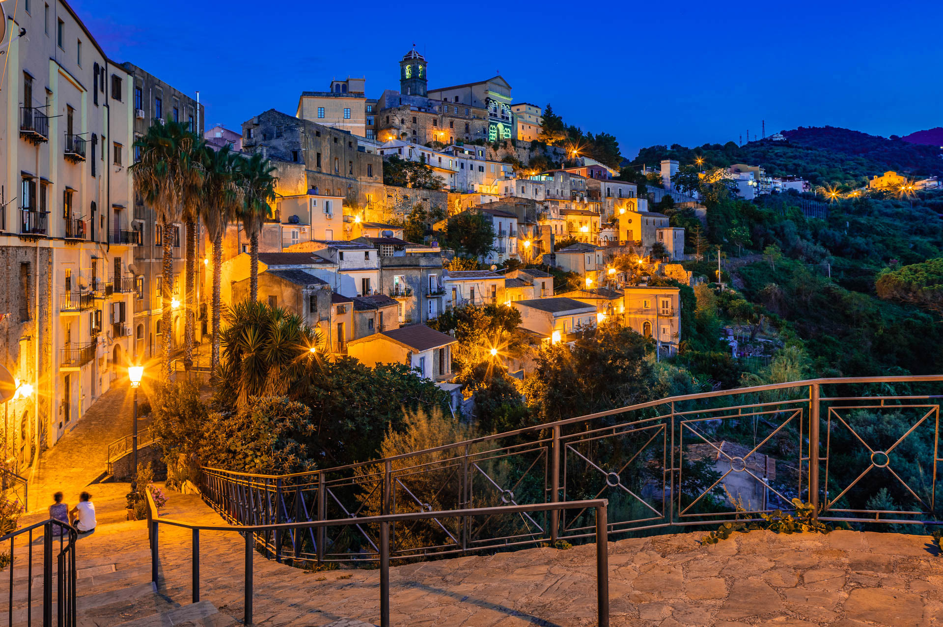 Il centro storico di Patti