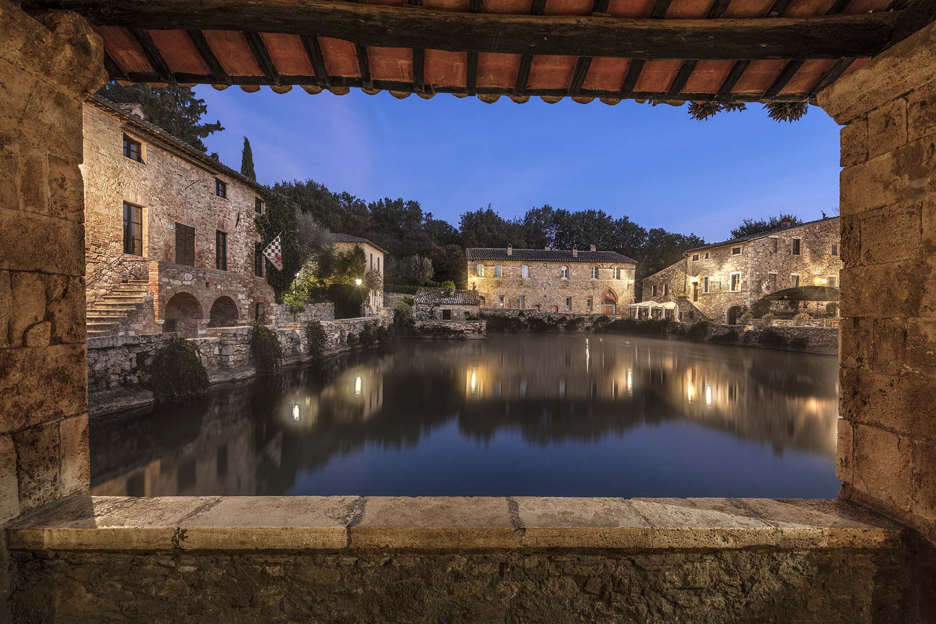Il borgo di Bagno Vignoni