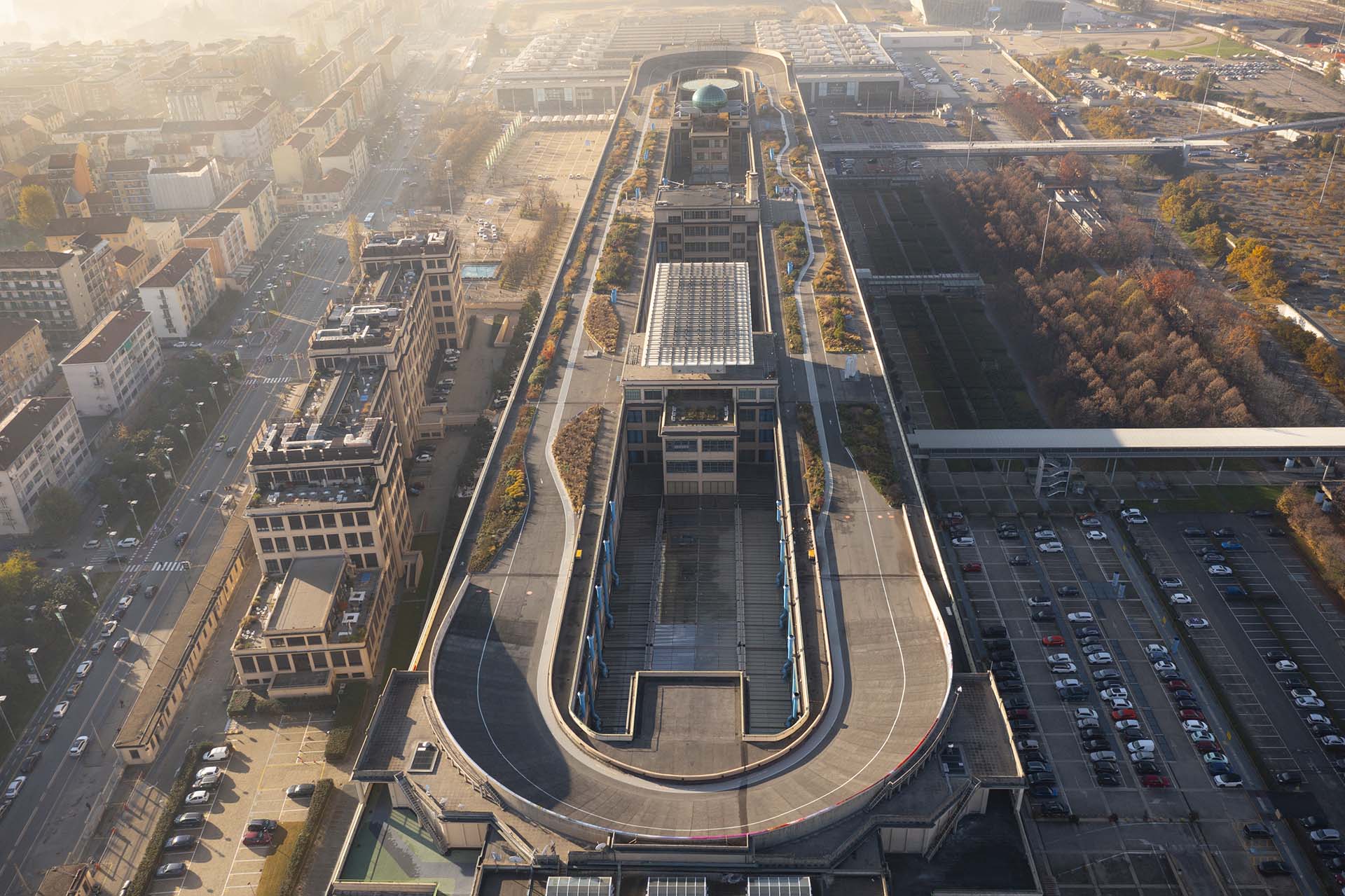 Il Lingotto di Torino. 