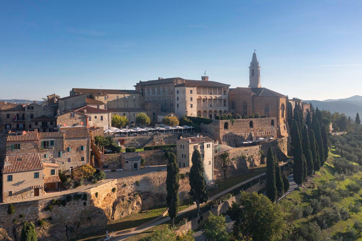 Pienza, la città rinascimentale voluta e creata da Papa Pio II.