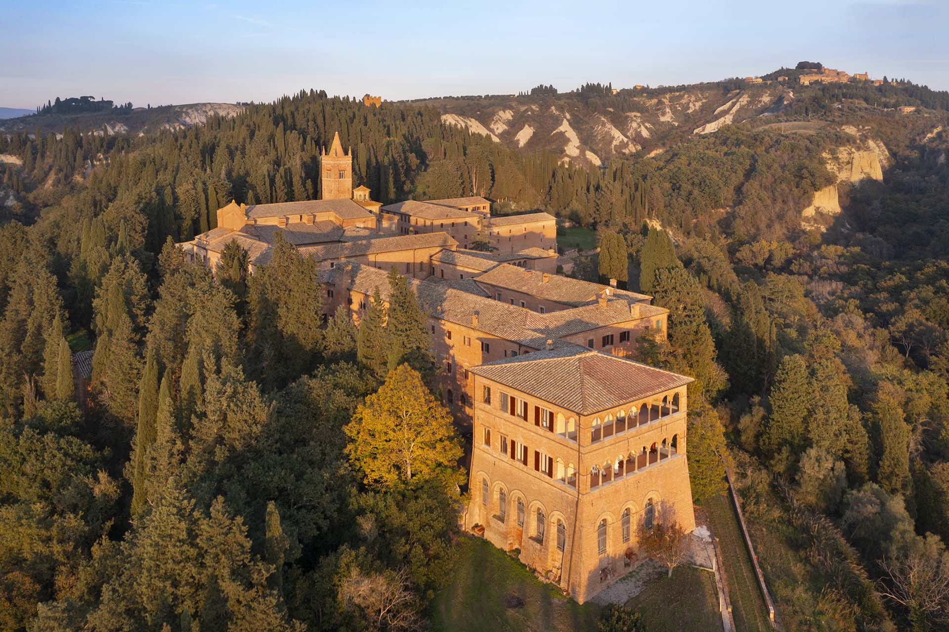L'Abbazia di Monte Oliveto Maggiore