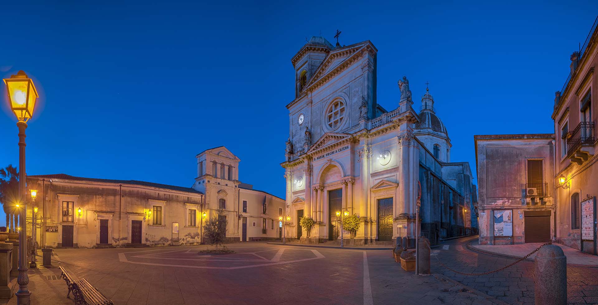 0A1A4806-HDR-Pano-Catania, Aci Catena, Parrocchia Santuario Matrice Maria Santissima della Catane e la sua piazza