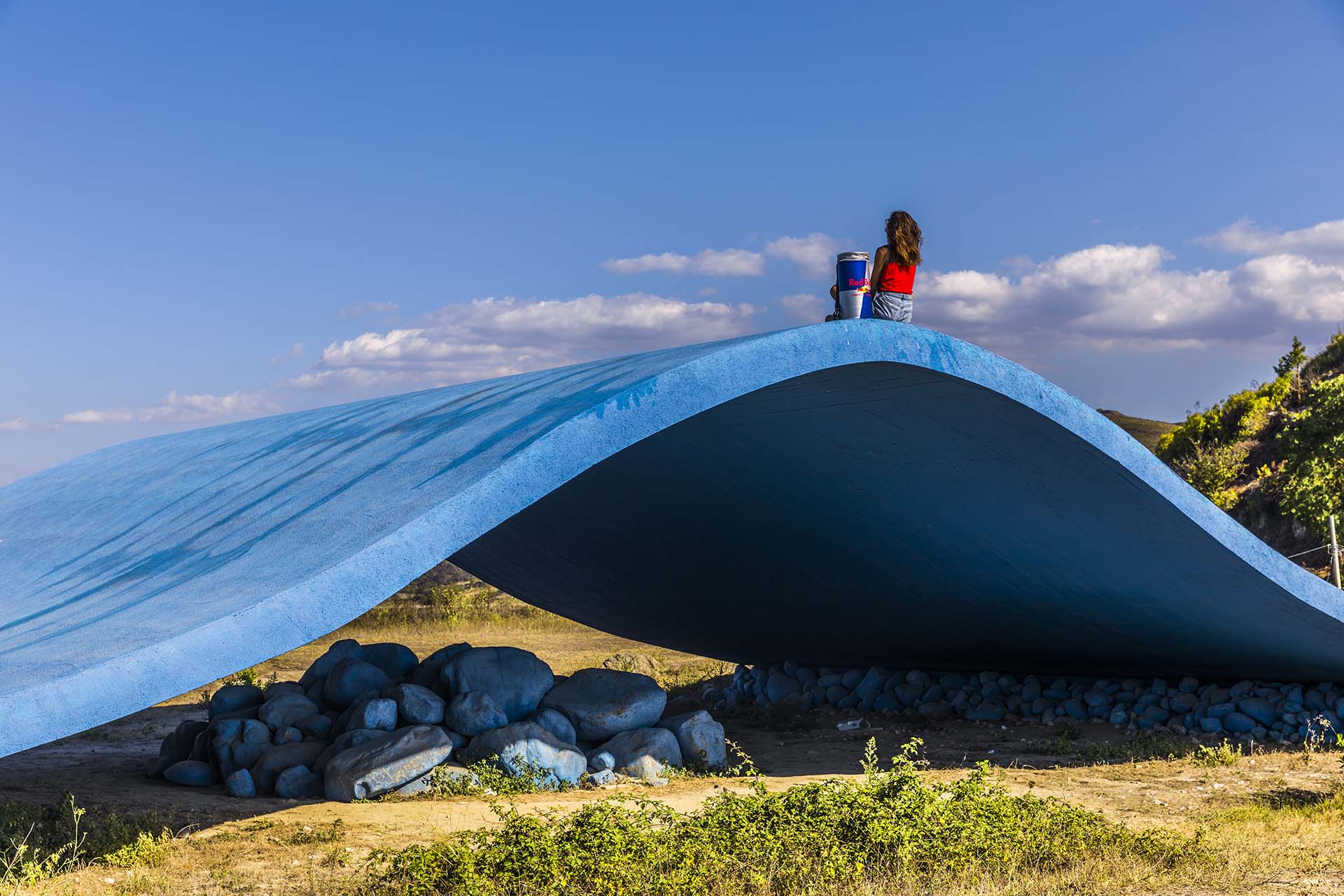 Fiumara d'Arte, Energia Mediterranea l'opera d'arte di Antonio di Palma