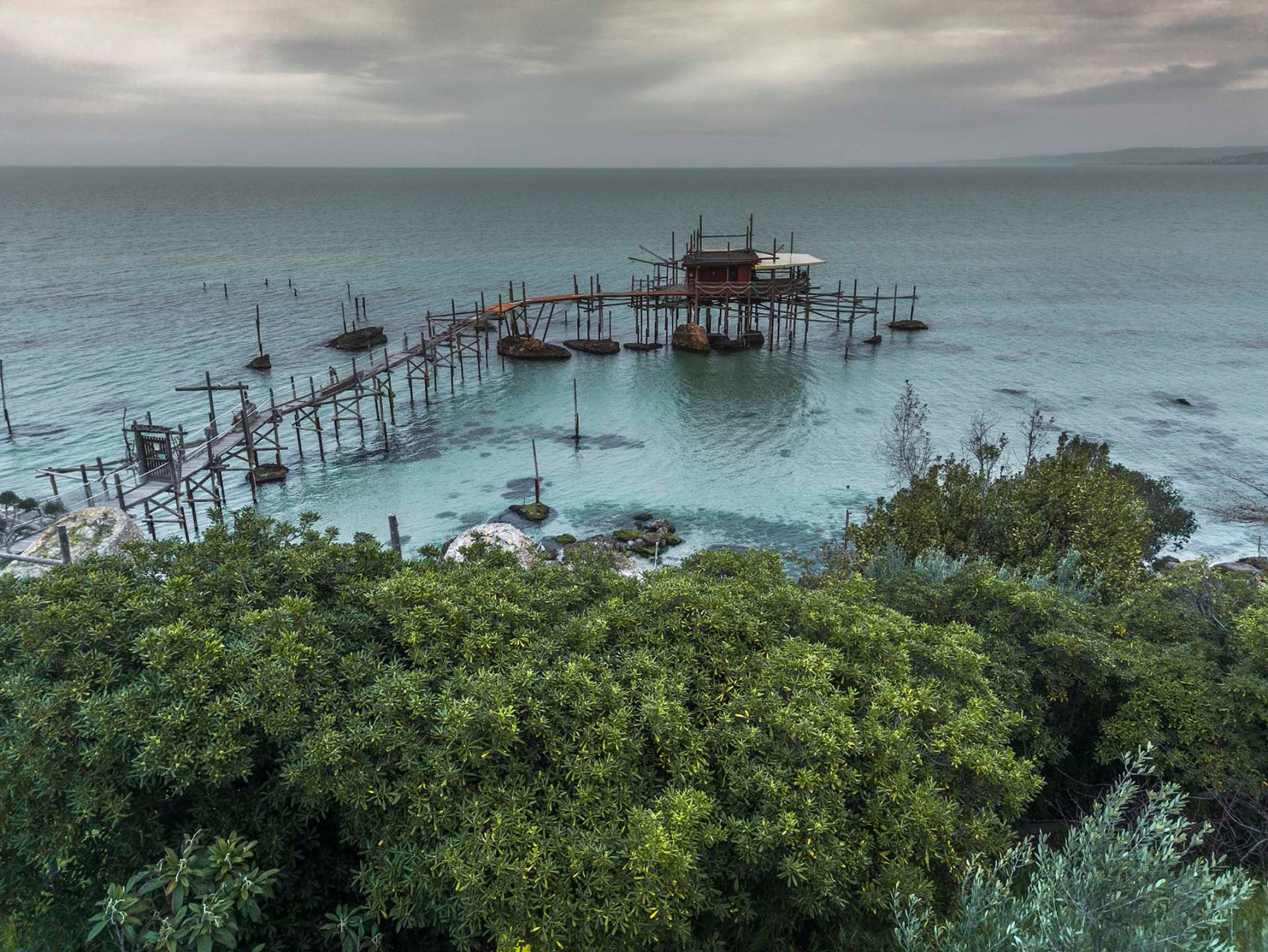 DJI_0746-HDRAbruzzo, il Trabocco Cungarelle a Vasto