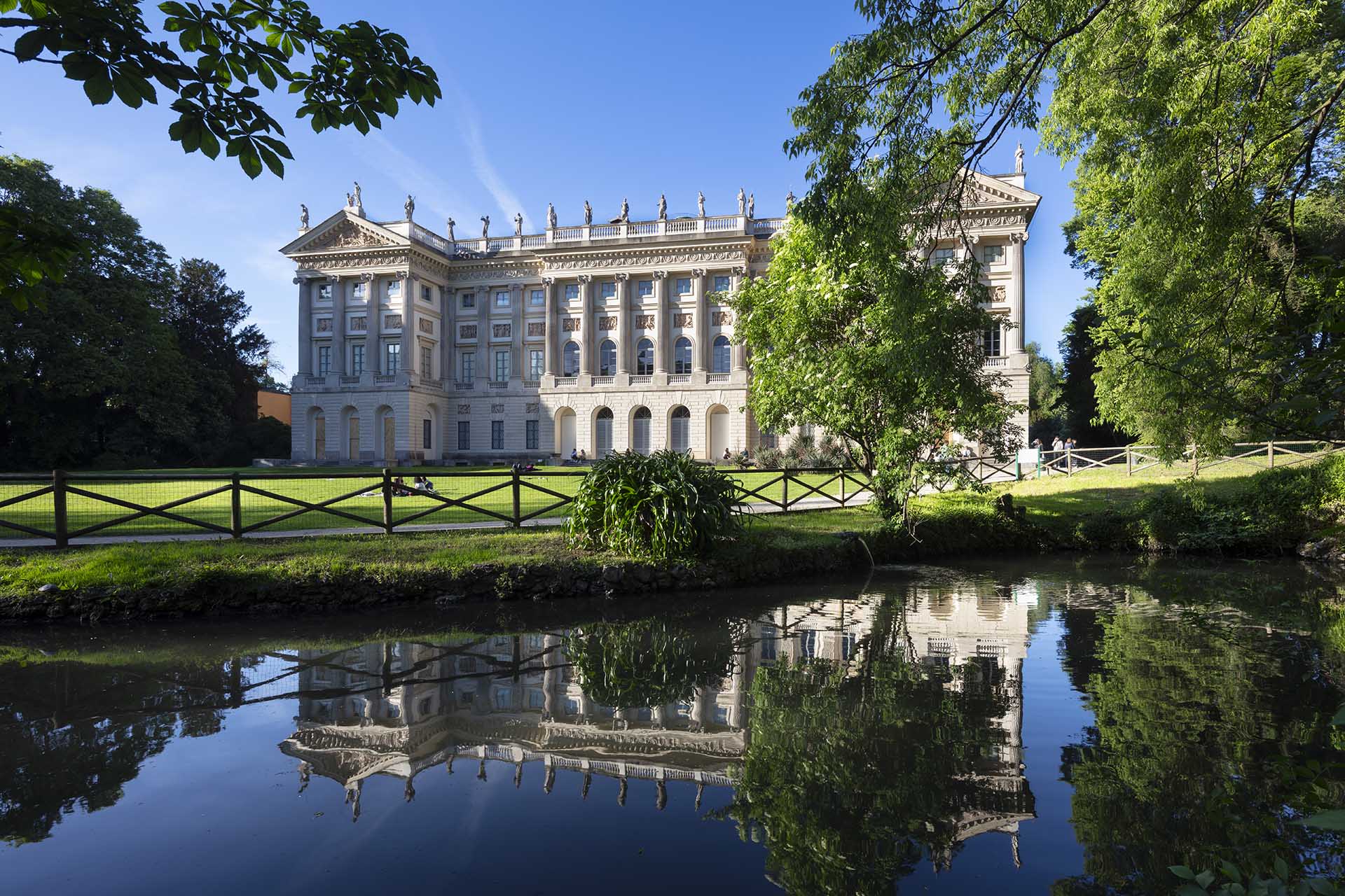La Villa Reale sede della Galleria d' Arte Moderna GAM.